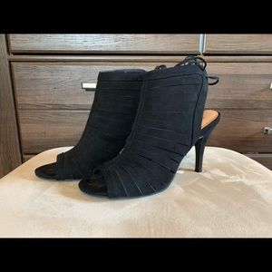 Women’s Black Heeled Booties